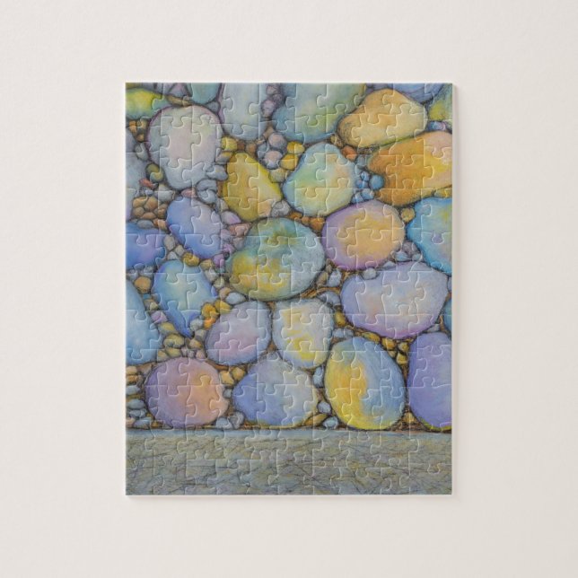 Quebra-cabeça Rock and Pebbles do Rio Pastel (Vertical)