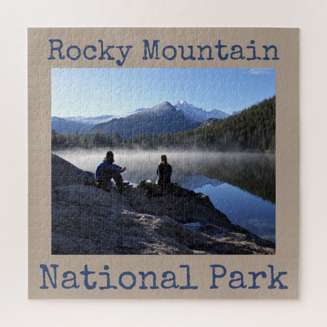 Quebra-cabeça Rocky Mountain National Park Colorado Bear Lake Ji (Vertical)