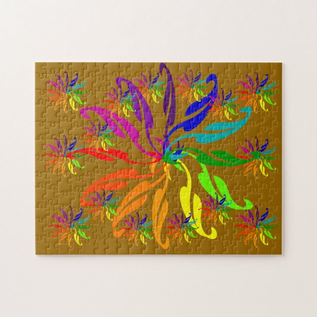 Quebra-cabeça - Rodas de Cores (Horizontal)