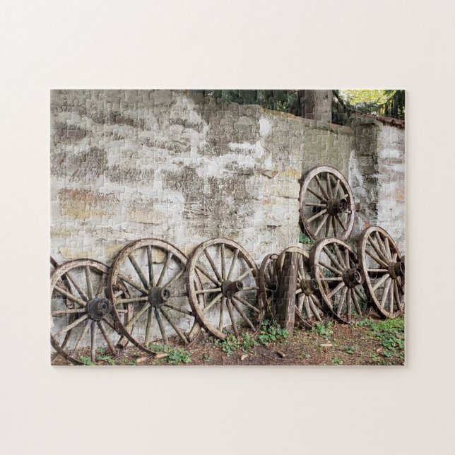 Quebra-cabeça Rodas do Tempo, 28 cm x 35,5 cm, 252 (Horizontal)