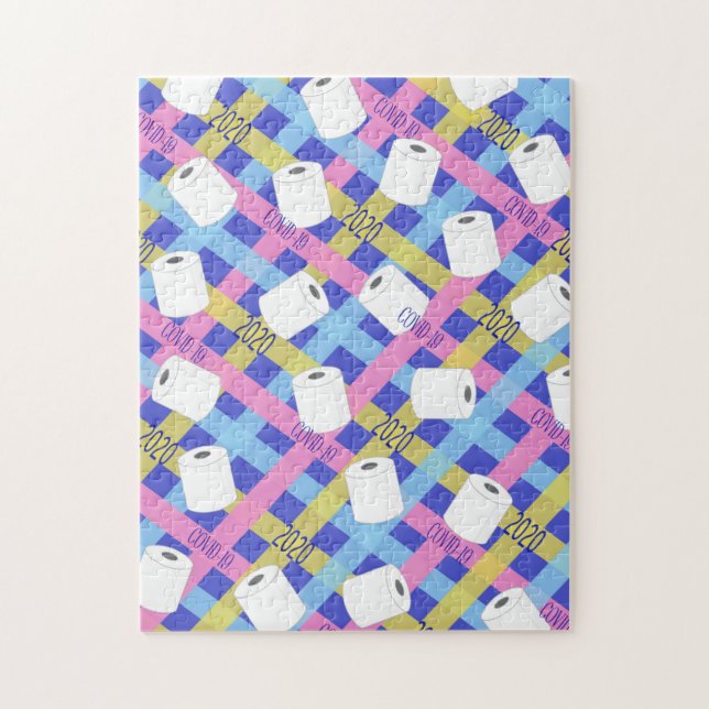 Quebra-cabeça Rolos de Papel de Banheiro 2020 (Vertical)