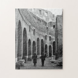 Quebra-cabeça Roma Itália Antiga Ruínas Arquitetura Colóssea