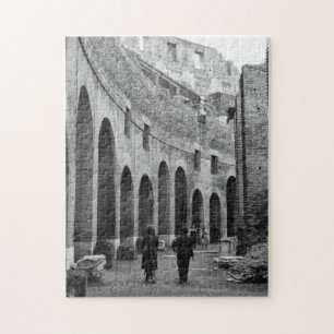 Quebra-cabeça Roma Itália Antiga Ruínas Arquitetura Colóssea