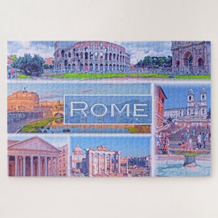 Quebra-cabeça ROMA, Lácio, Itália, Europa, Rom, Roma
