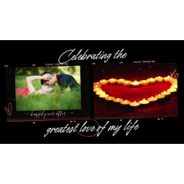 Quebra-cabeça Romance de Foto de Casamento Felizes para Sempre 