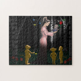 Quebra-cabeça Romance na Floresta