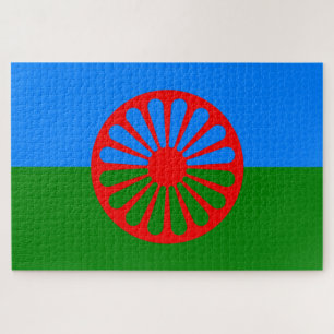 Quebra-cabeça Romani Flag