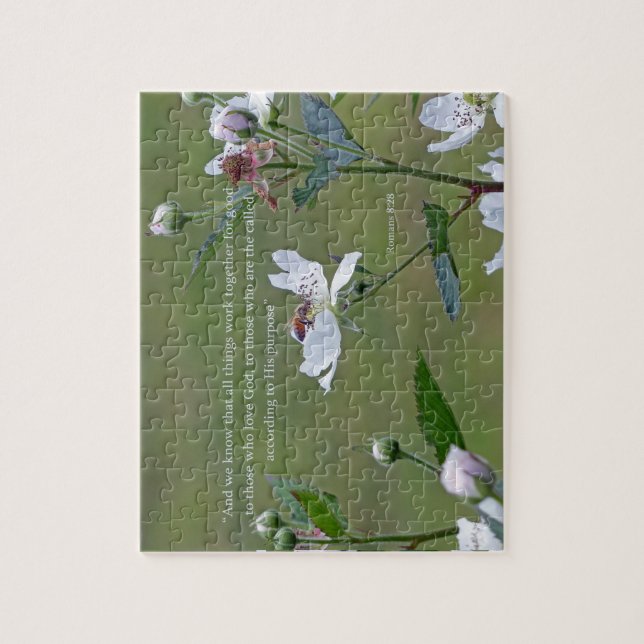 Quebra-cabeça Romanos 8:28 (Vertical)