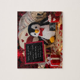 Quebra-cabeça Romantic Valentines Pregnancy Announcement 