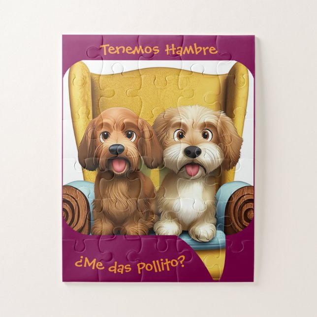 Quebra-cabeça Rompecabezas "Amiguitas Peludas" (Vertical)