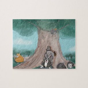Quebra-cabeça Roo Cottage, 8"x10"
