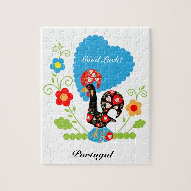 Quebra-cabeça Rooster Português (Vertical)