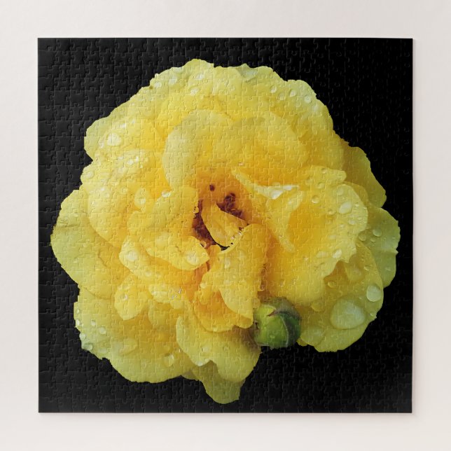 QUEBRA-CABEÇA ROSA AMARELA  (Vertical)