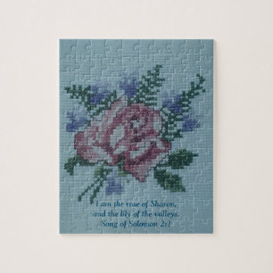 Quebra-cabeça Rosa de Sharon