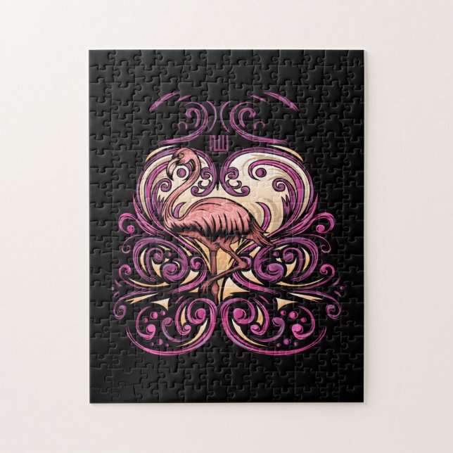 Quebra-cabeça Rosa Exótica (Vertical)