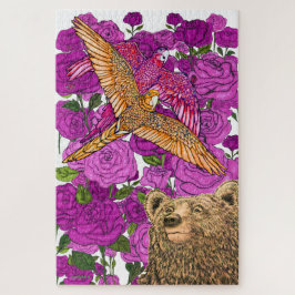 Quebra-cabeça Rosa Garden