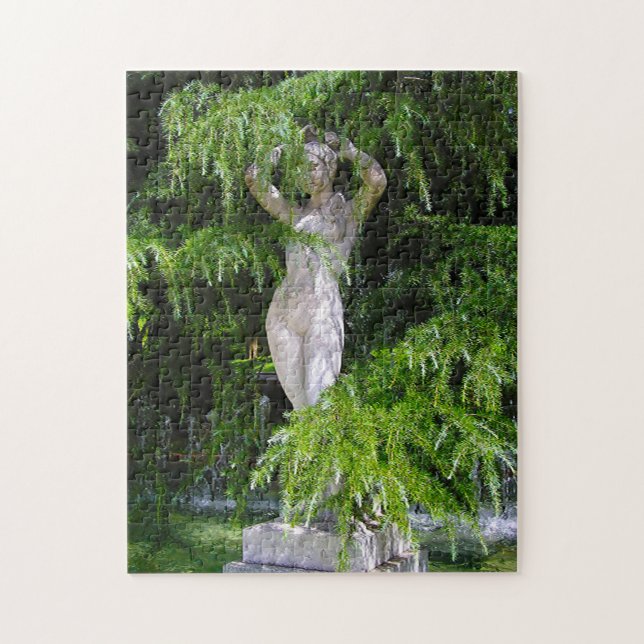 Quebra-cabeça Rosa Garden Madrid. (Vertical)