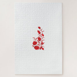 Quebra-cabeça Rosa Madder, Thunderbird floral design