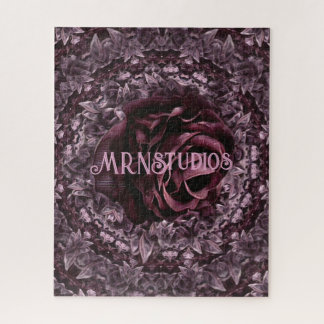 Quebra-cabeça Rosa Mandala