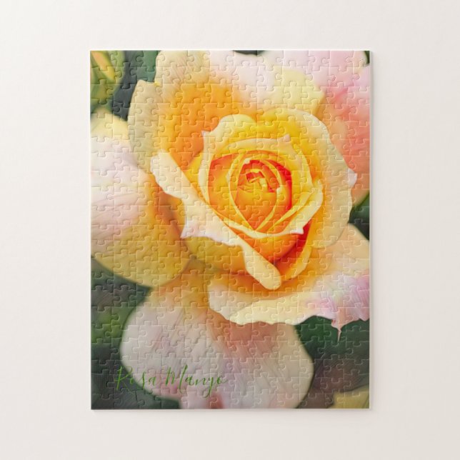 Quebra-cabeça Rosa 'Manyo' [Quebra-cabeça: 252P] (Vertical)