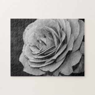 Quebra-cabeça Rosa Preta e Branca