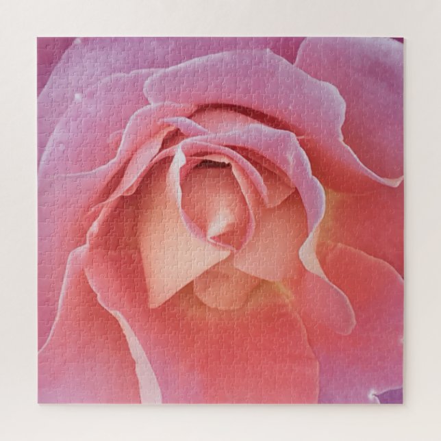 Quebra-cabeça Rosa Rosa Rosa Desafiadora (Vertical)