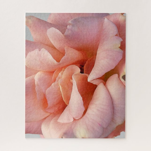 Quebra-cabeça rosa rosa rosa florescente (Vertical)