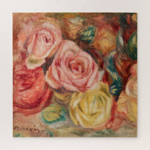 Quebra-cabeça Rosas (1912) apresentada por Pierre-Auguste Renoir