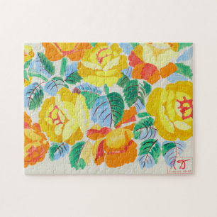 Quebra-cabeça Rosas Amarelas Raoul Dufy