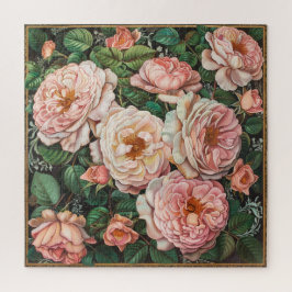 Quebra-cabeça Rosas rosas claro