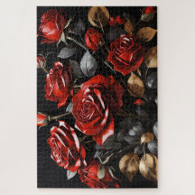 Rosas vermelhas Elegantes