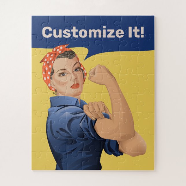 Quebra-cabeça Rosie the Riveter (Vertical)