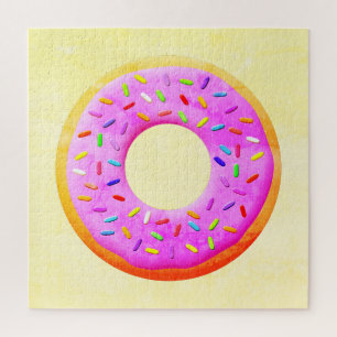 Quebra-cabeça Rosquinha Com Desenho De Serpentes