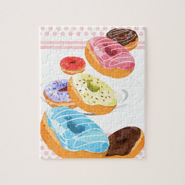 Quebra-cabeça Rosquinhas (Vertical)