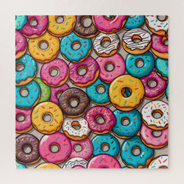 Quebra-cabeça Rosquinhas coloridas