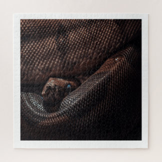 Quebra-cabeça "Rosto de cobra"