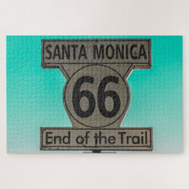 Quebra-cabeça Rota 66 Papais noeis Monica.