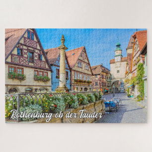 Quebra-cabeça Rothenburg ob der Tauber, Alemanha
