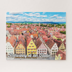 Quebra-cabeça Rothenburg ob der Tauber, Alemanha