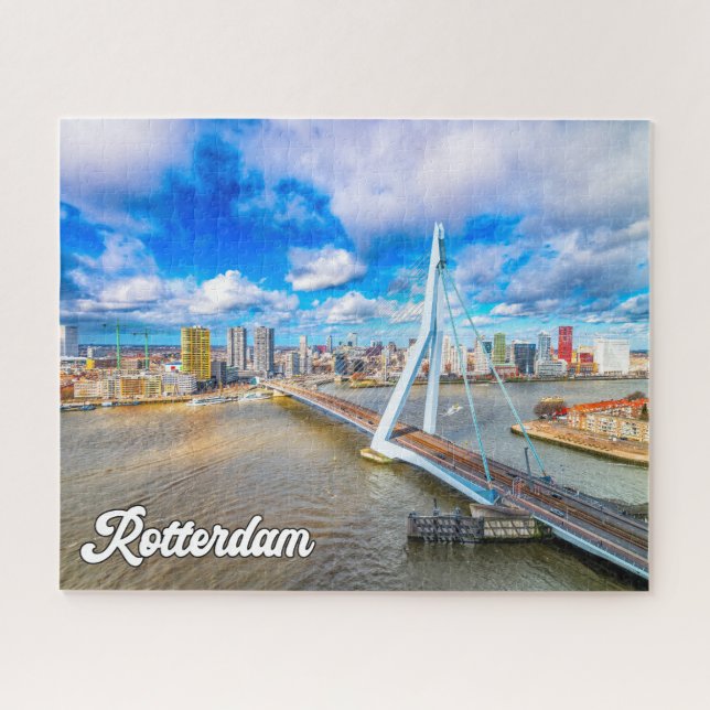 Quebra-cabeça Rotterdam, Holanda (Horizontal)
