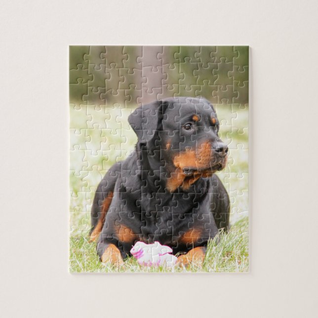 Quebra-cabeça Rottweiler (Vertical)