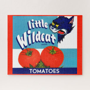 Quebra-cabeça Rótulo da caixa de tomate Wildcat