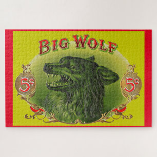 Quebra-cabeça Rótulo de cigarro Big Wolf