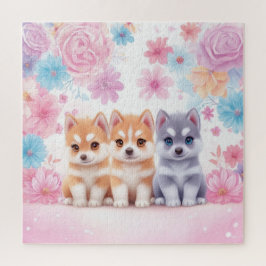 Quebra-cabeça Rouco Kawaii Pair Wall Art & Poster