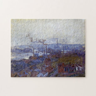 Quebra-cabeça Rouen de Cote Sainte-Catherine Monet Fine Art