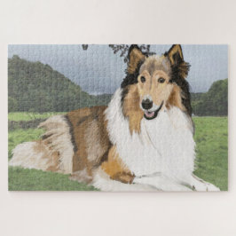 Quebra-cabeça Rough Collie