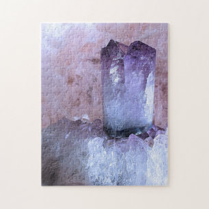Quebra-cabeça Roxo de cristal