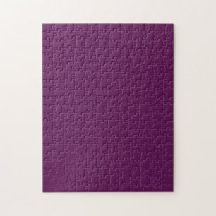 Quebra-cabeça Roxo de uvas (cor sólida) 