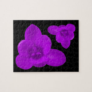Quebra-cabeça Roxo-Flor-Crocus