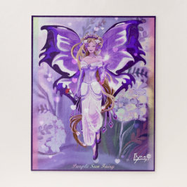 Quebra-cabeça Roxo Sun Fairy Jigsee